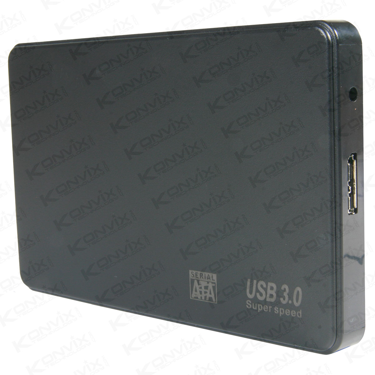 Boîtier vide pour SSD et disque dur SATA 2.5"
